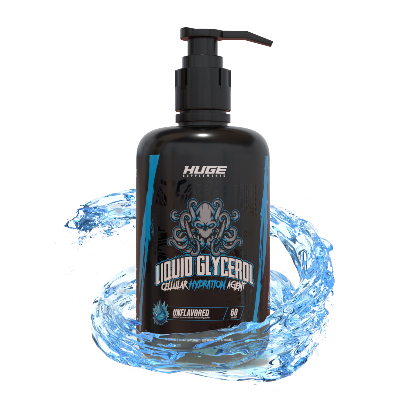 Liquid Glycerol - Pump & Hydration Supplement (60 Servings)